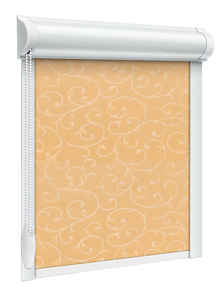 tkanevyye rollety zakrytogo tipa s Ploskimi  napoavlyayushchimi